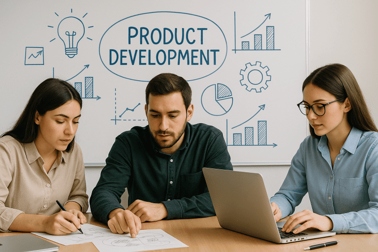 Successful Product Launch Team - mynians