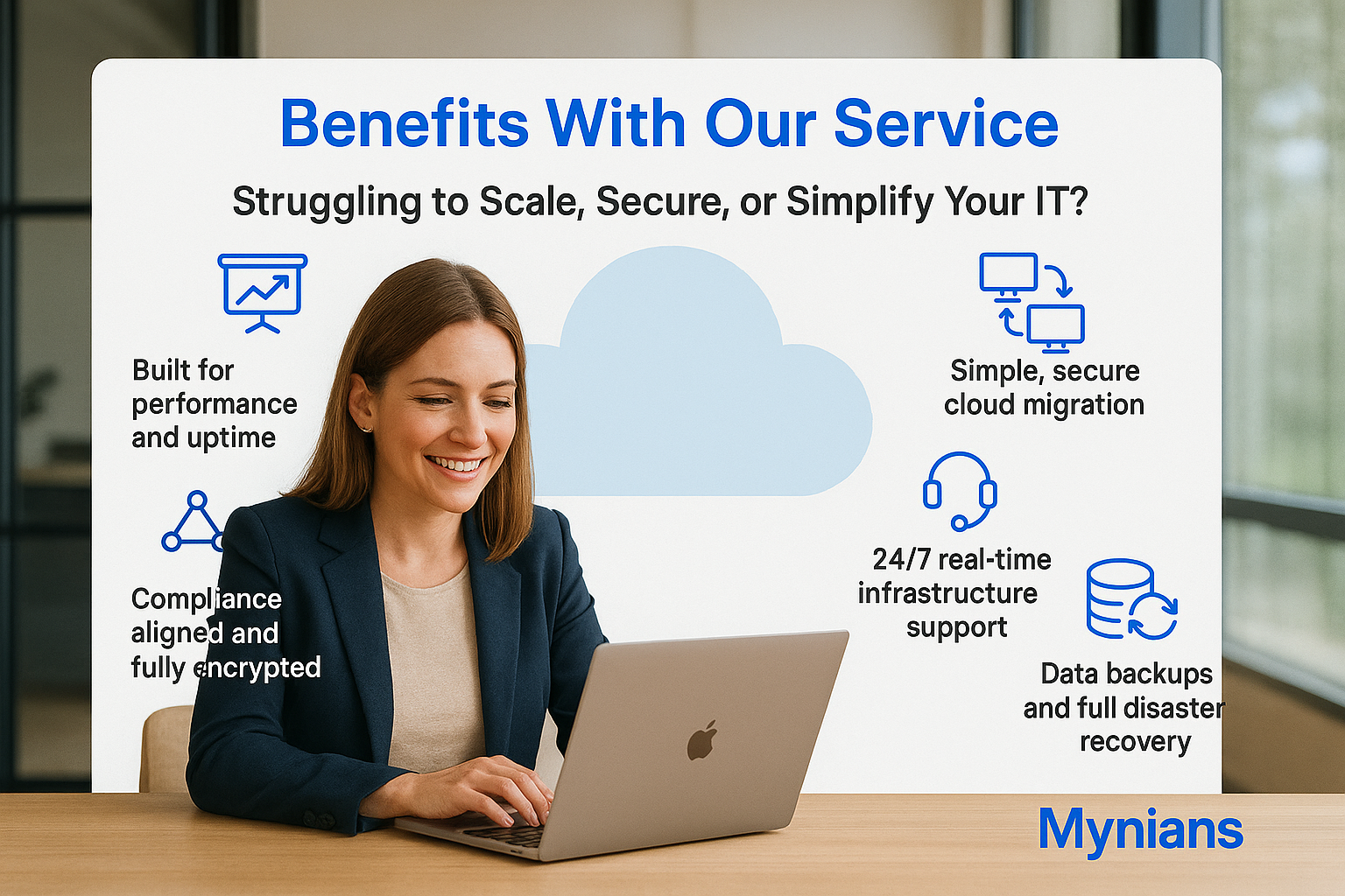 Cloud Computing Benefits – Professional Focus (Landscape)