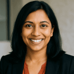 Professional headshot of Erica J. Patel, VP of Marketing