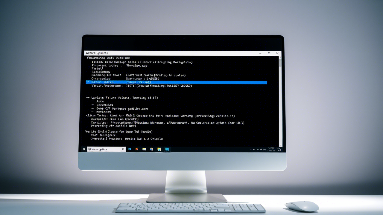 Featured image representing the complete Winget updates guide, visually summarizing the article's key concepts and command-line interface.