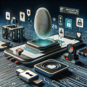 Close-up image of MFA (Multi-Factor Authentication) tools in use, demonstrating practical application and effectiveness, a key strategy for enhanced security