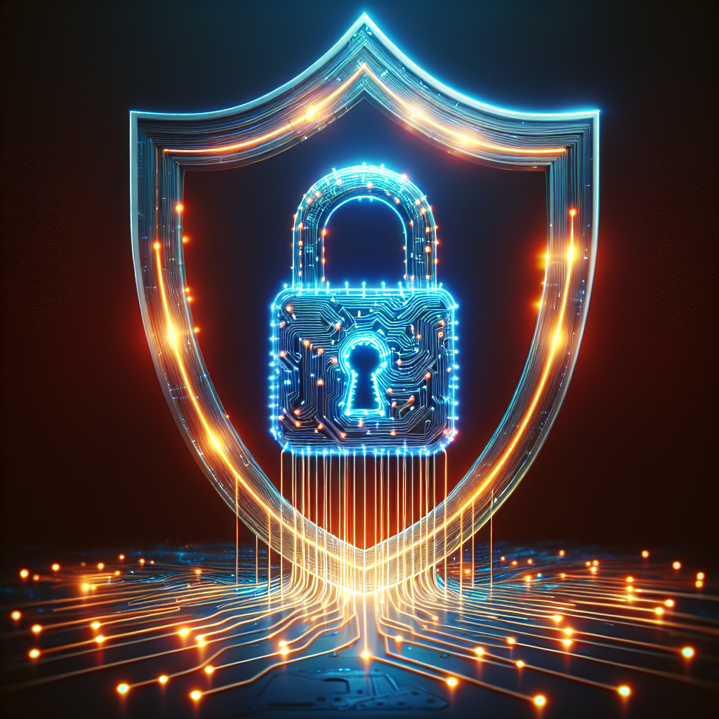 Close-up image of cybersecurity tools in use, demonstrating practical application and effectiveness
