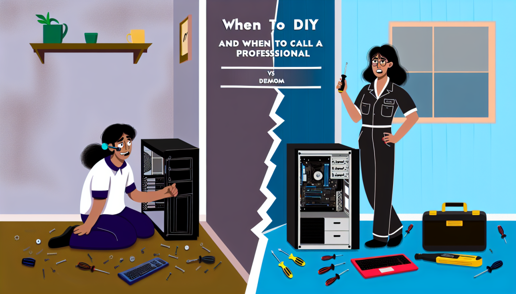 When to DIY and When to Call a Professional: The Computer Repair Dilemma