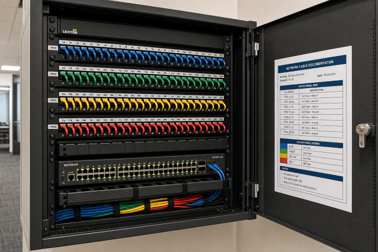 structured cabling project planning for office moves