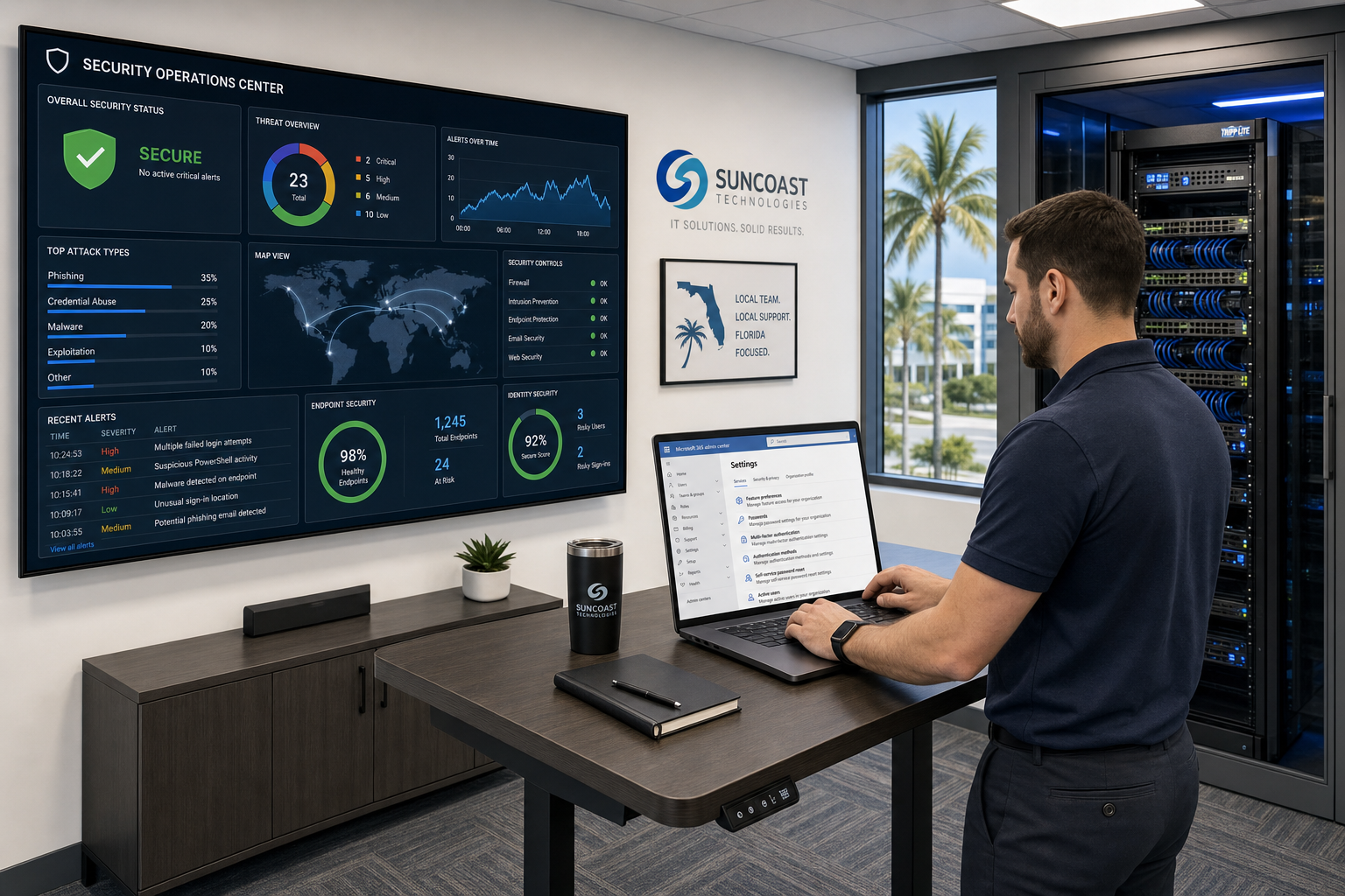 Microsoft 365 MFA cybersecurity plan for 30 users