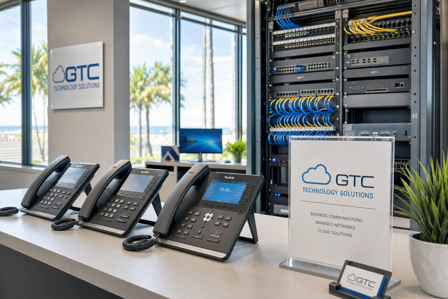 hosted VoIP phone features for 30 users