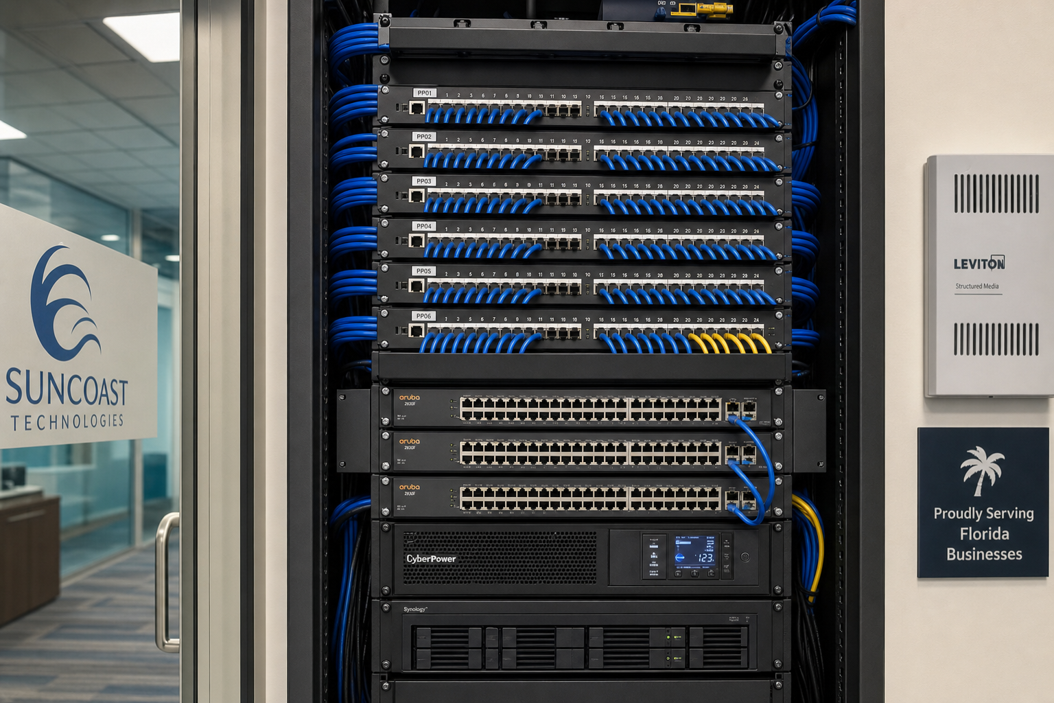 structured cabling overhaul after office moves